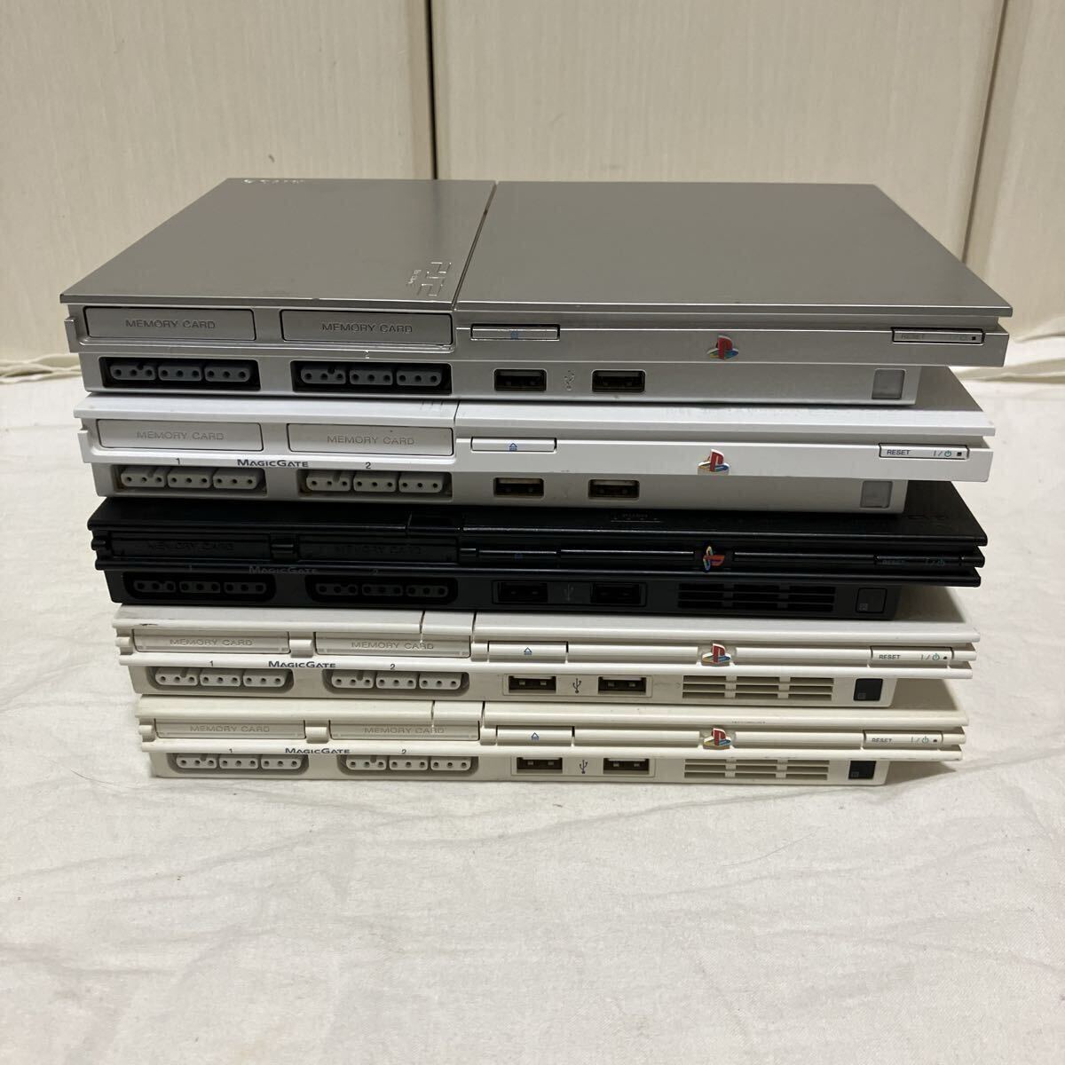 SONY ... Station  2 сам товар  ... модель    5 штук   комплект   SCPH-90000 SCPH-75000 SCPH-70000  товар в состоянии "как есть"   экспресс-почта SAGAWA 80 размер