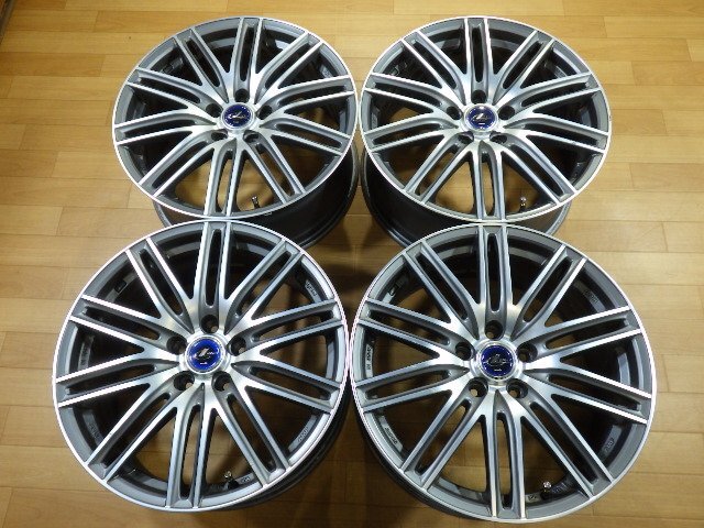 Weds  leonis   NAVIA 03  диск    4 штуки  5H-114.3 18 дюймов  8J+42  Crown   Corolla  крест    Camry   Skyline  IS ES UX C-HR FC1  Civic