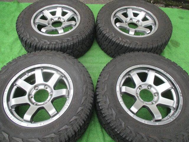 (A114)HOT STUFF MAD CROSS MC-76 7.5J +28 PCD139.7 265/65R17  глубина протектора   товар в хорошем состоянии  ...  Prado  FJ CRUISER   Передача товара из рук в руки  приветствуется