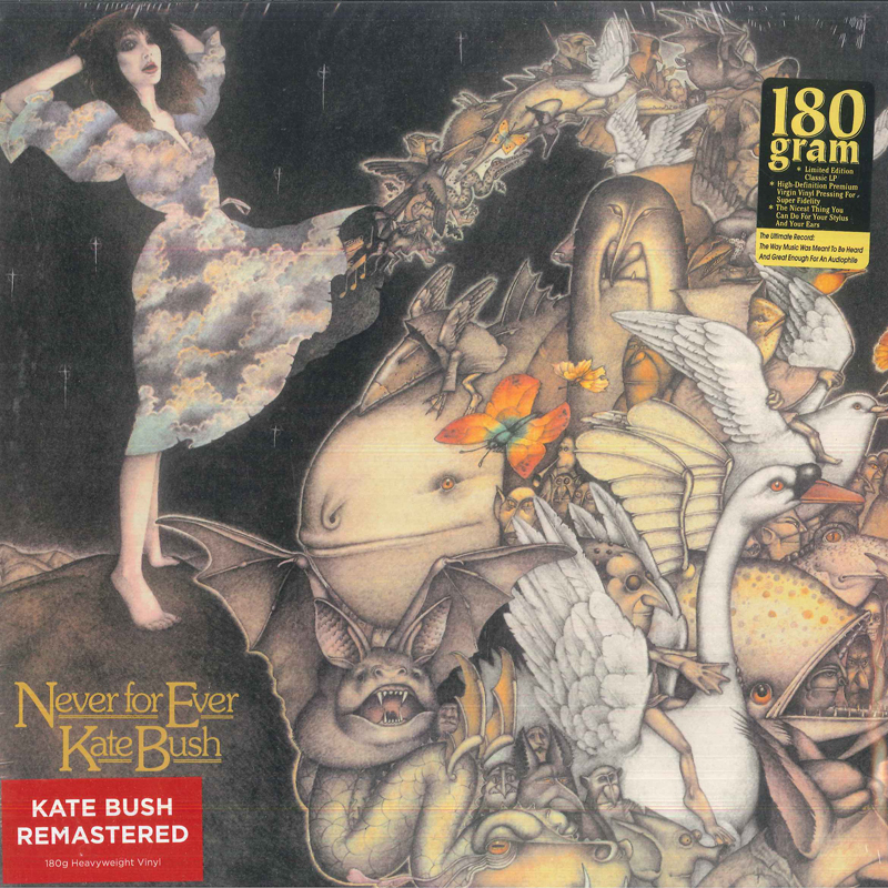 ...LP Kate Bush Never For Ever 0190295593889 Parlophone, Fish Peo /00400
