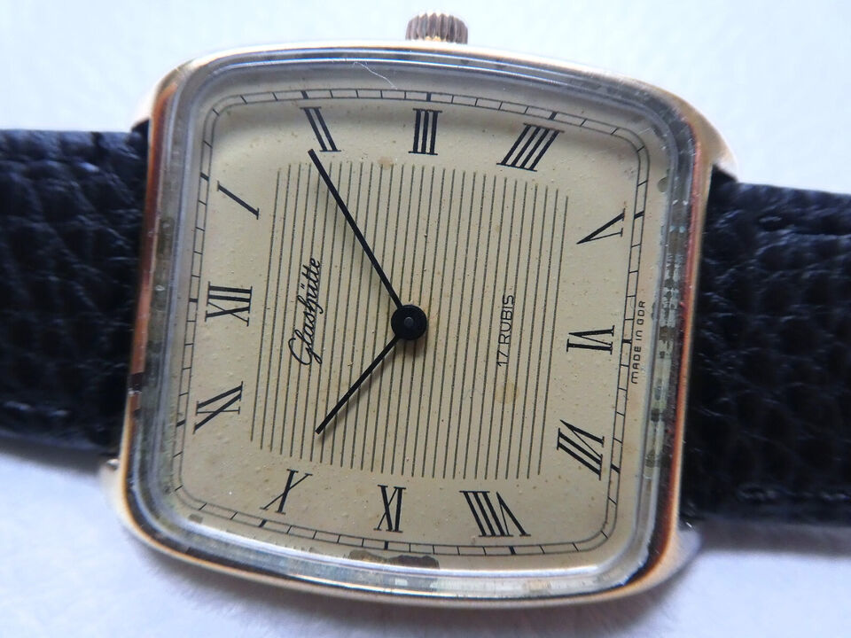dz8◆◆... GLASHUTTE  с ручным заводом cal.09-20  редкий  ...  винтажный