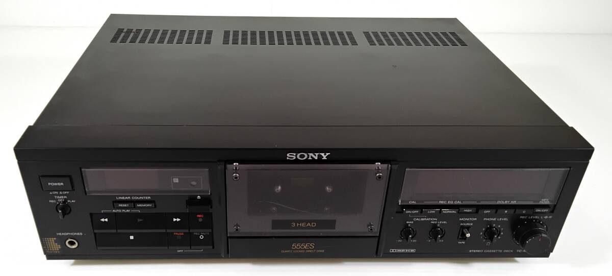 SONY  Sony  кассетная дека  TC-K555ESX  аудио аппаратура    Sony  стерео  кассетная дека  TAPECORDER cassette deck 　#0759/1