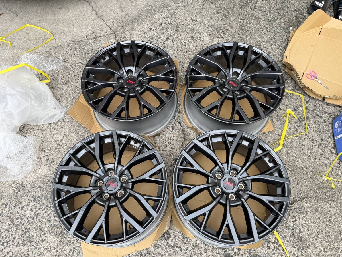 Субару  VAB WRX STI Type S  оригинальный  19 дюймов   4 штуки  комплект