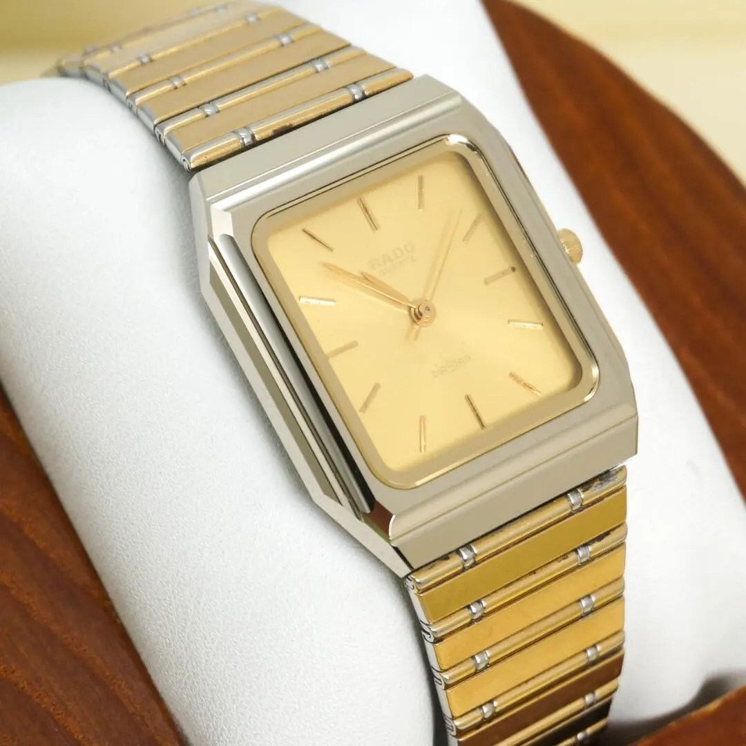 работа   RADO DIASTAR  наручные часы  ... модель  ...  золотой   мужской  2971