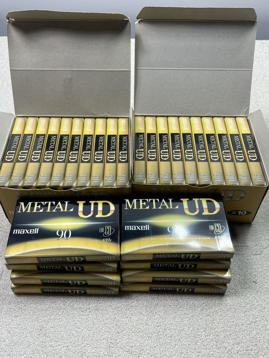 maxell METAL UD 90  металлический   лента   28 шт.   комплект    нераспечатанный TypeIV  кассета  лента    maxell  MUD-90G