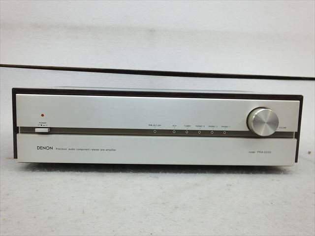 【01】DENON  Denon   PRA-2000  усилитель   подержанный товар   товар в состоянии "как есть"  260601E5079B