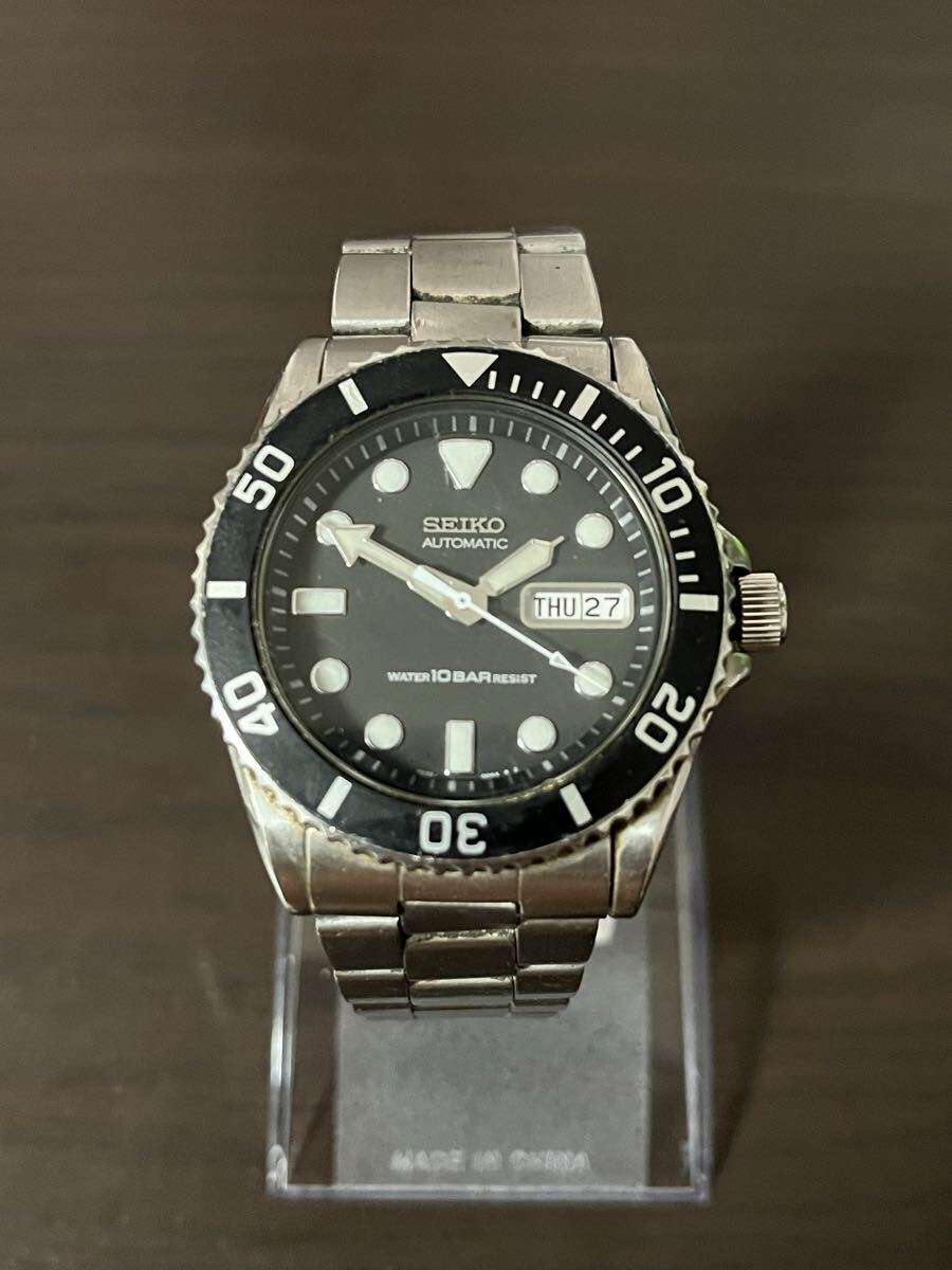 SEIKO  Seiko   SKX031 ... 7S26-0040  день   день  ...  мужской 　 наручные часы   автоматическая  автоматически  скручивание    товар в состоянии "как есть"