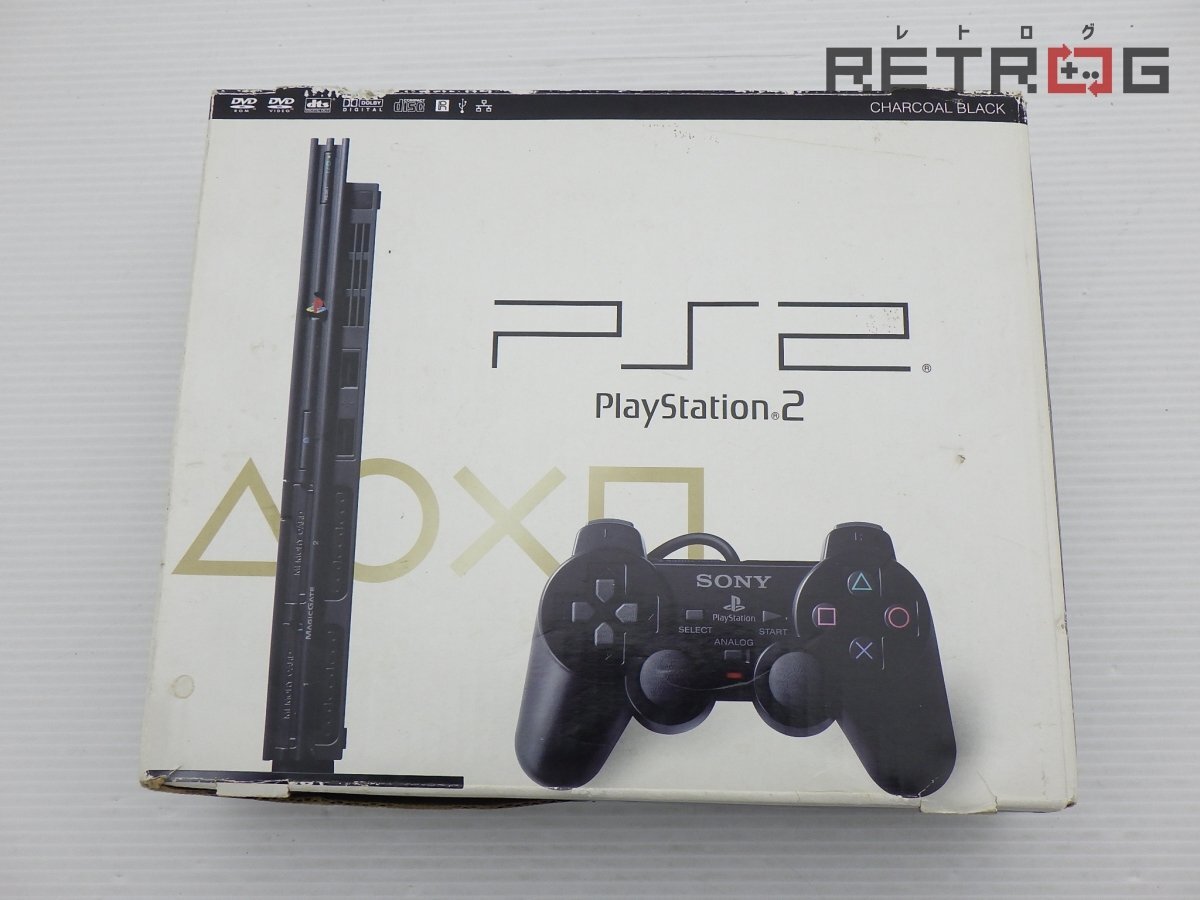 【 коробка  идет в комплекте 】【 рабочий товар  】PlayStation2 сам товар （SCPH-77000 CB/... черный ） PS2