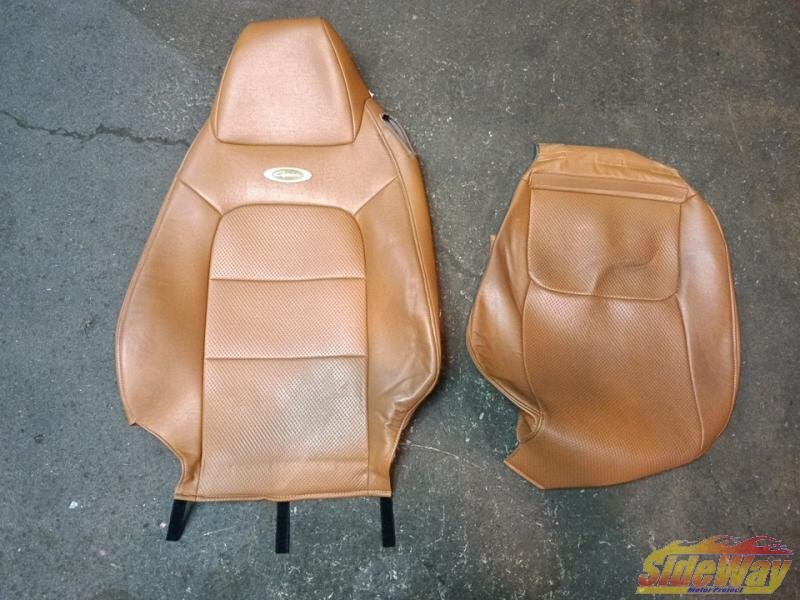 M_... ручка  (L880K)OP  кожа  чехлы на сидения  пассажирская сторона  【005S】