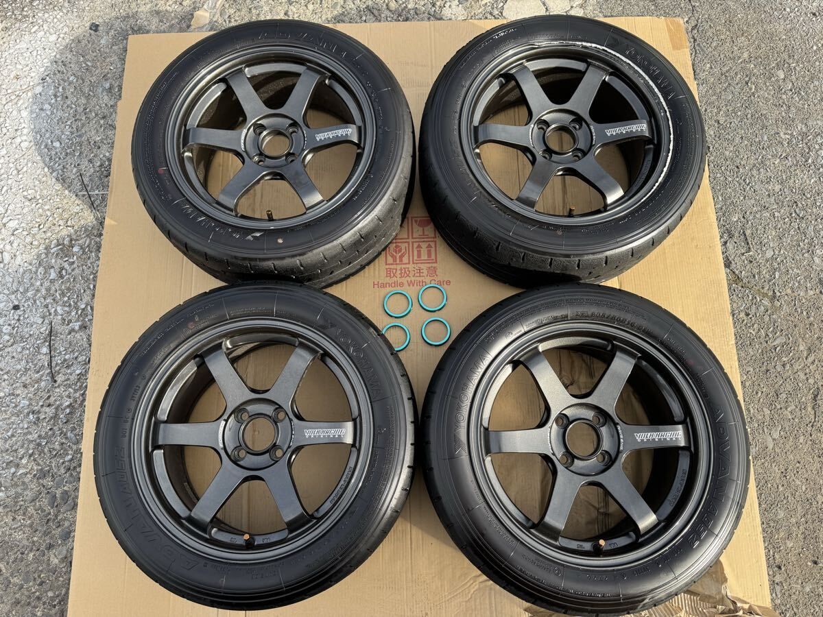 обстоятельства  есть  RAYS VOLK RACING TE37 SONIC 16 дюймов  7.5J +32 PCD100 4H ADVAN A052  шина  большой остаток протектора   205/60/16