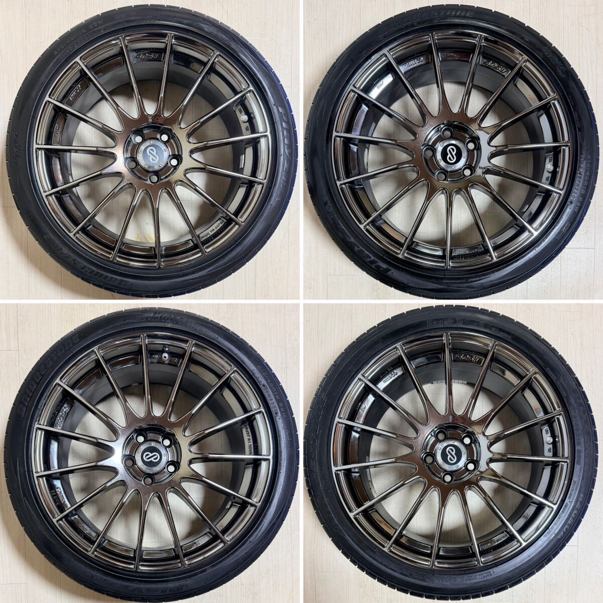 ENKEI ...  racing  　RS05 18 дюймов  диск  　7.5J PCD100 5H ET50  4 штуки  комплект