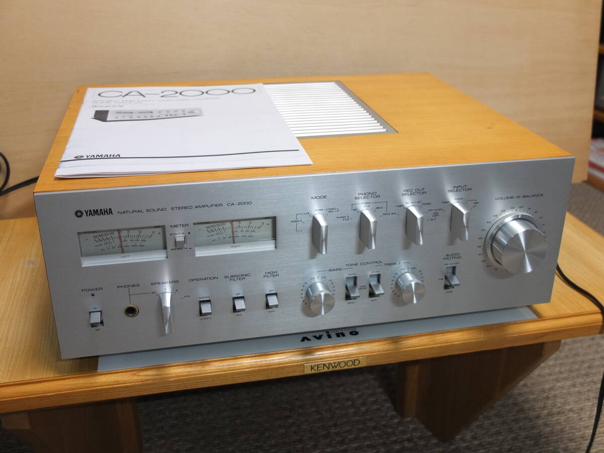 YAMAHA　CA-2000　 подготовка  сделано  работоспособность   качественный товар 　 банановая заглушка   клемма   ... комплектация  подъём