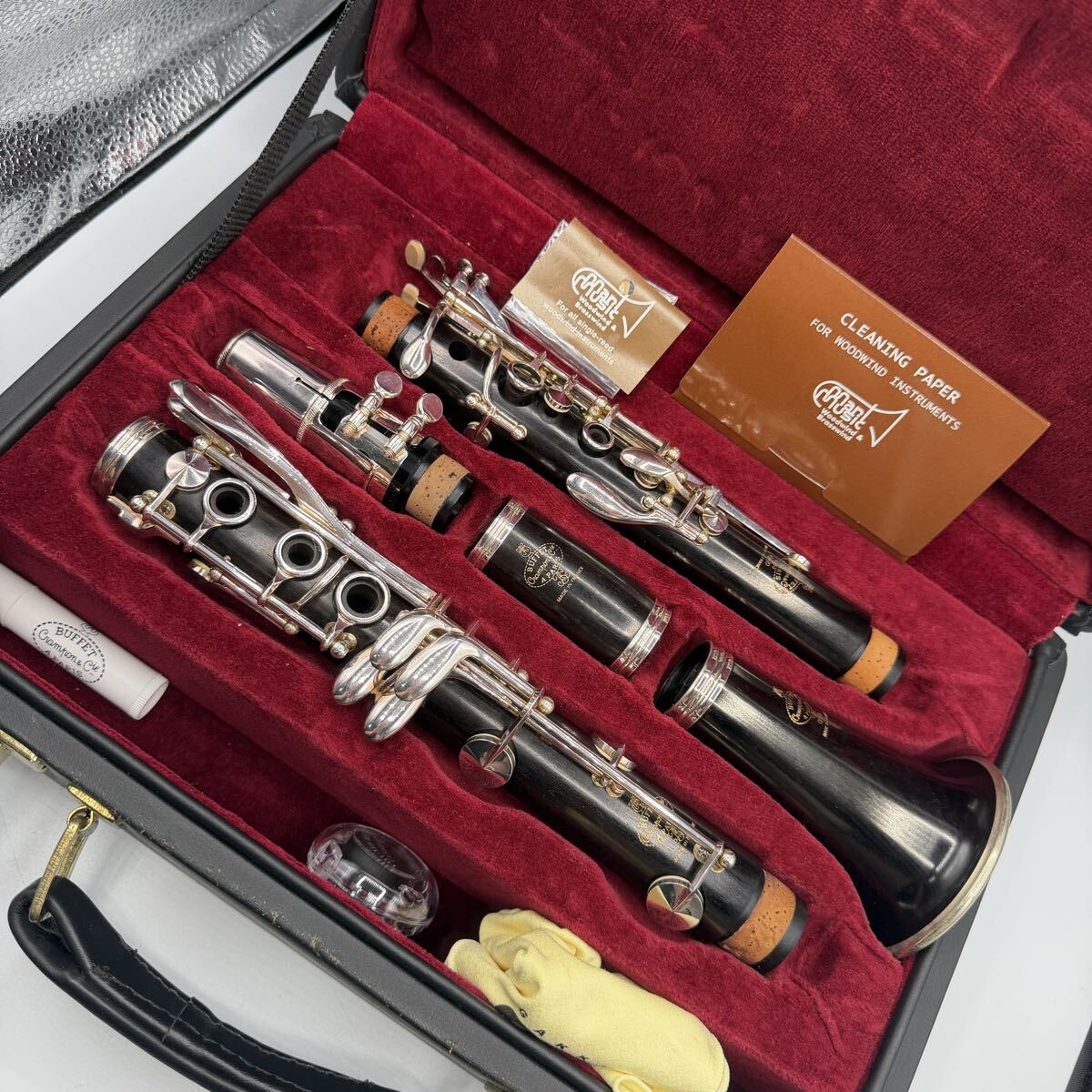 #【 качественный товар 】 Buffet Crampon R-13  YAMAHA   кларнет   жесткий   чехол  прилагается  ... ... ♭480006