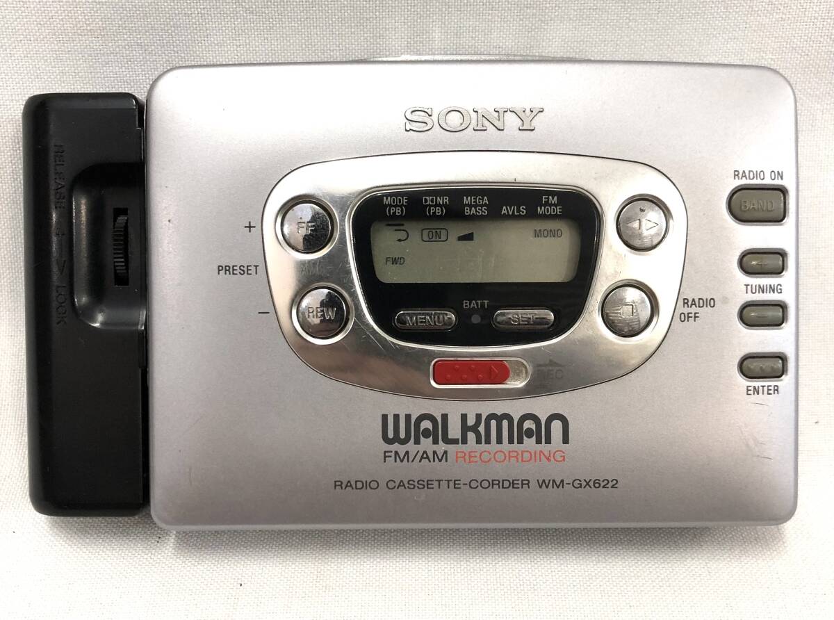 【B】【21471】☆★SONY WALKMAN WM-GX622  Sony плеер   радио   кассета  плеер    продаю как нерабочий    проверка включения произведена   на работоспособность не проверялось   товар в состоянии "как есть" ★☆