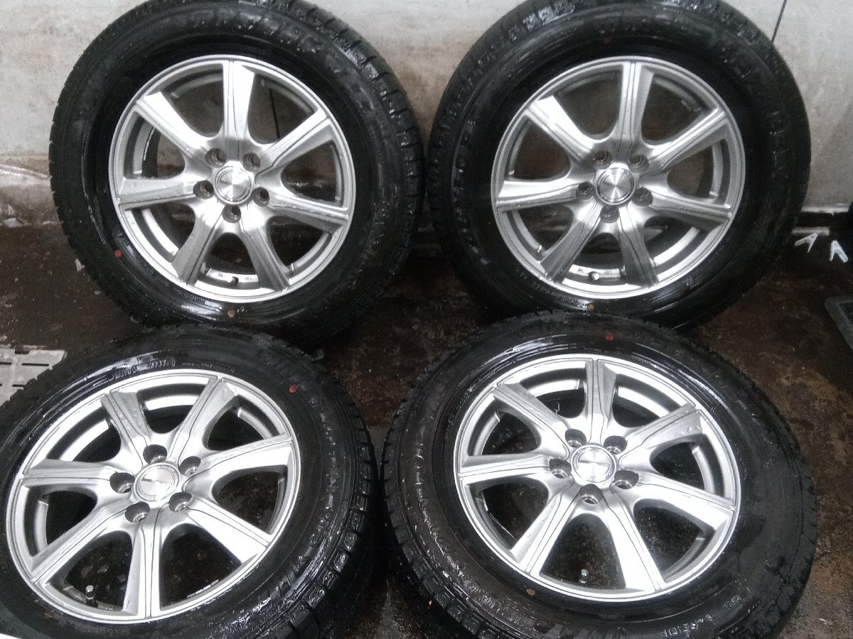 ★ подержанный товар ★DUNLOP WINTER MAXX 03 195/65R15  зимняя резина  диск   комплект   15×6J+40 100-5H 2022 год выпуска 【 другие товары  и  совместная отправка с другими товарами  приветствуется 】