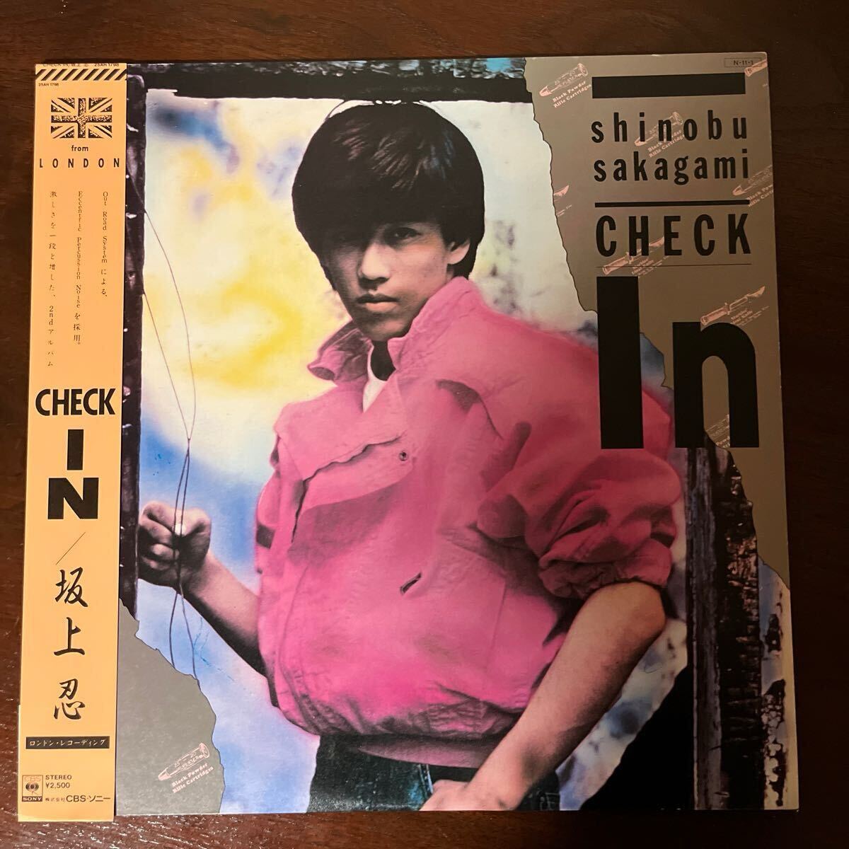 【LP ... идет в комплекте  образец   пластинка 】... верх ... / Check In ...) WILKO JOHNSON Dr.feelgood PUB ROCK ...　1984 JPN Orig пластинка 　...