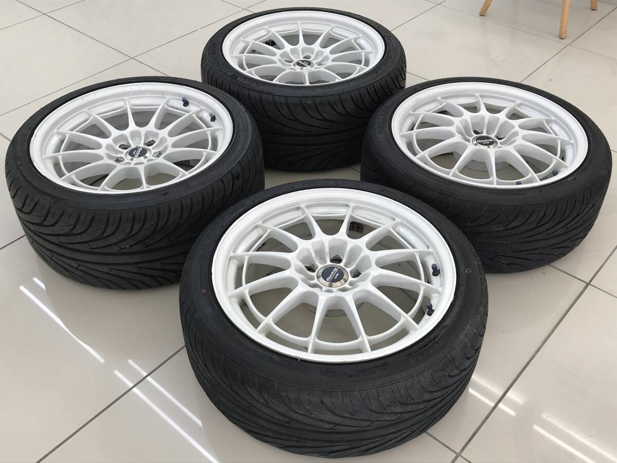 ENKEI ...　 легкий (по весу) 　NT03M 18 дюймов  8 *  5j 9 *  5j R34 R33 R32 FD3S FD ＲＸ７　s15 180sx s13 s14  Skyline 　5 отверстие 　　 подержанный товар 　