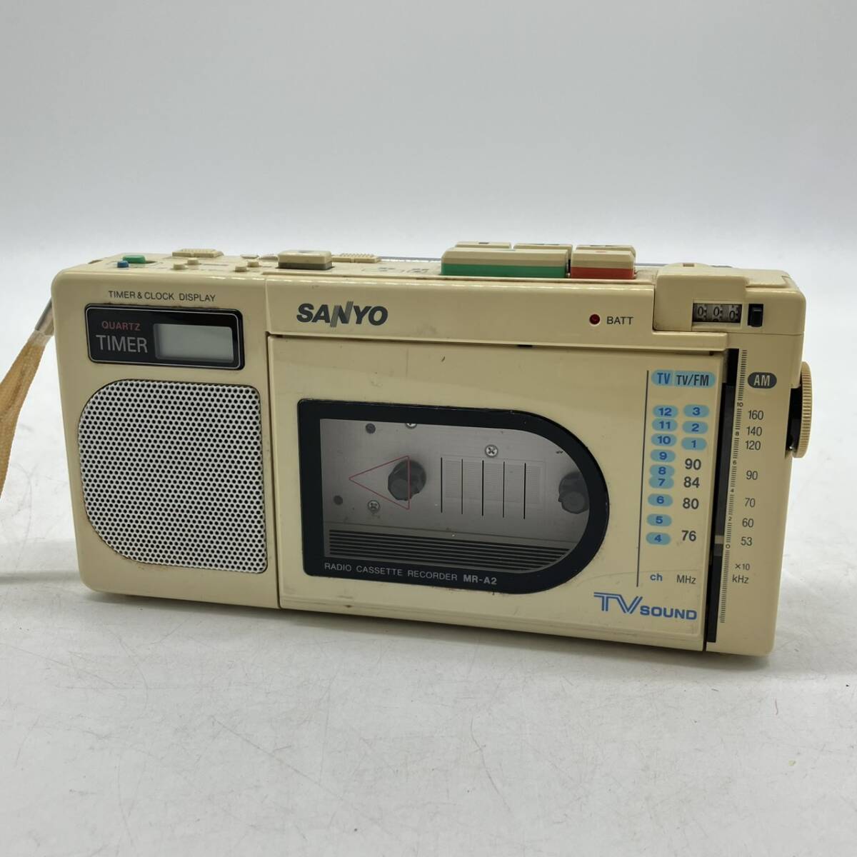 SANYO 3... электротехническое оборудование   ретро   радио  кассета  магнитофон MR-A2  на работоспособность не проверялось T68-4