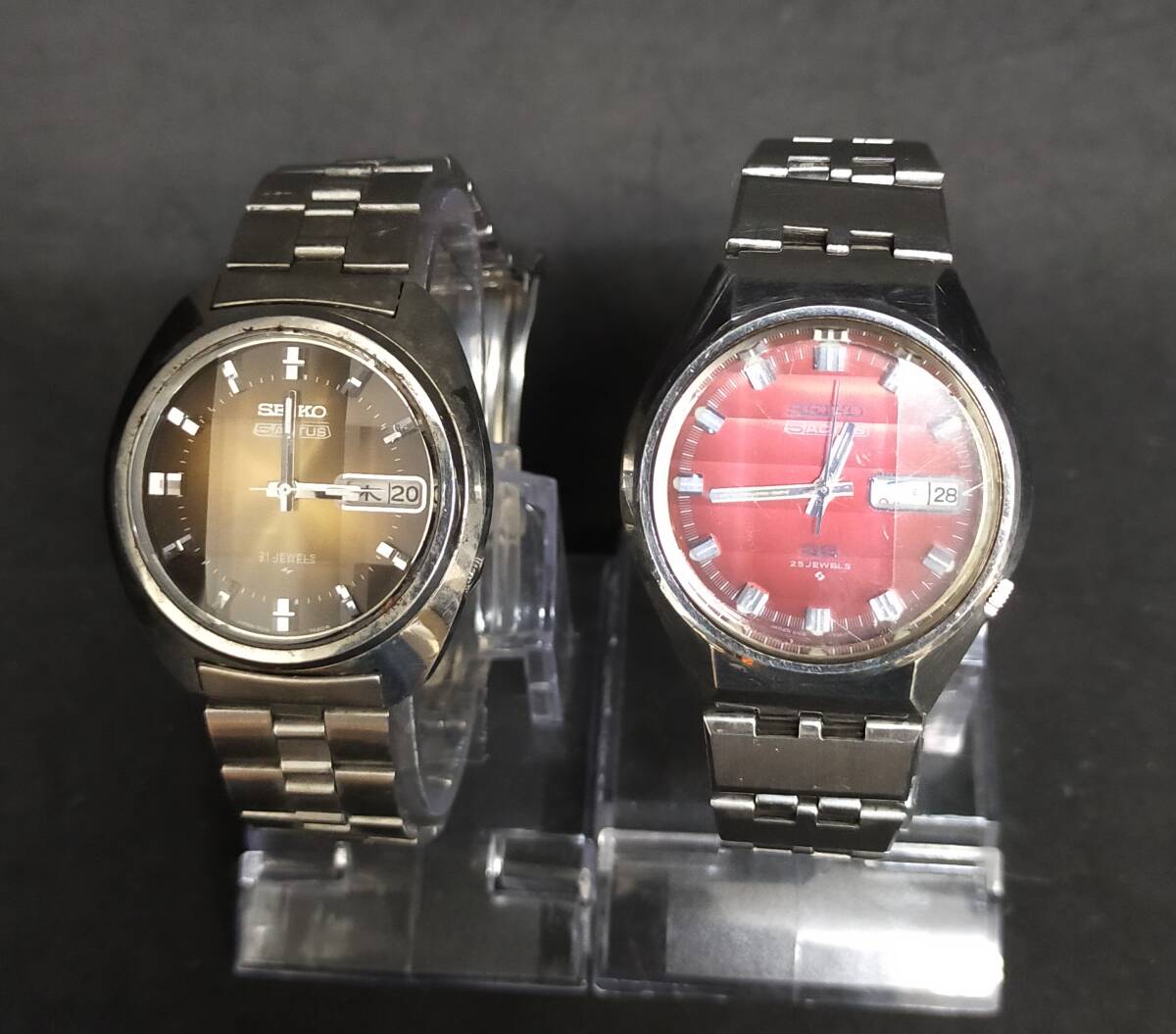 наручные часы  SEIKO5 ACTUS  2шт.  комплект   7019-7350 6106-7690  автоматически  скручивание    рабочий товар    Seiko  ５ ...