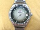 【RADO】... автоматически книги наручные часы винтажный мужской день день ... нержавеющая сталь оборотная сторона крышка гравировка серия K806456 антиквариат 【60】