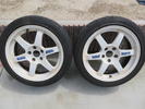 RAYS VOLK RACING Rays Volk Racing TE37C 17×8.5J +50 подержанный товар 2 шт.