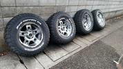 очень дешево ... big размер Land Cruiser 80 3 дюймов подъём и тд. 35×12.50R18 ...