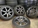 S-07 UNITED ARROWS 17 дюймов алюминиевый диск 4 штуки комплект , 17×7J +42 PCD114.3/4 отверстие PCD114.3 5 отверстие