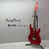 Y■ продаю как нерабочий ■① AriaPro2 MAGNA Series Aria Pro ... серия электро-гитара красный красный 6 струны гитара рок струнный инструмент исполнение тренировка