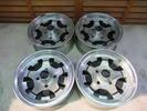ASAHI AMI ami 5.5J×14 14 дюймов аллюминий диск 4 штуки 4 отверстие 114.3 +15 Сёва ретро в настоящее время вещь винтаж ... ликвидация склада товар