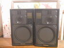 【 мощный ... звук 】★☆Technics Technics SB-X77 2way 2 способ коробка динамик 6Ω 80W рабочий товар ☆★