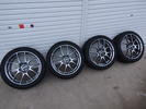 BBS RF504 алмаз черный 17×7.5J+48 100-5H 4 штуки Prius легаси Impreza ZC6 BRZ ZN6 86 ※ 3 штуки красивая вещь * 1шт. ... ремонт
