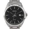 SEIKO Seiko ” 6N42-00H0 10 атмосферное давление водонепроницаемый черный циферблат нержавеющая сталь кварцевый ” мужские наручные часы Y#C0112